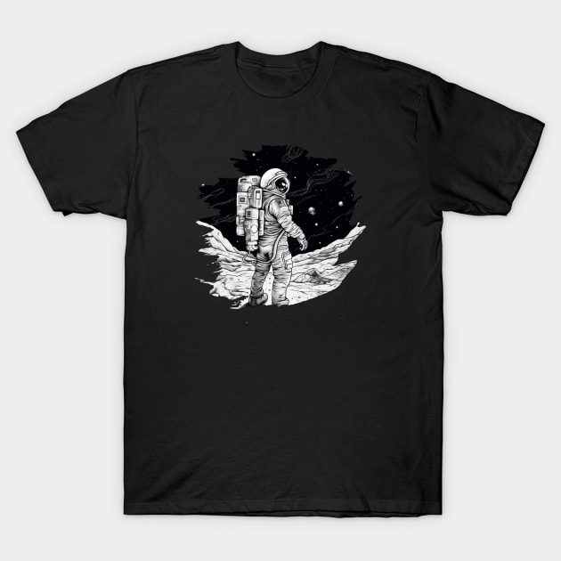 Astronaut T-Shirt by Pixy Official